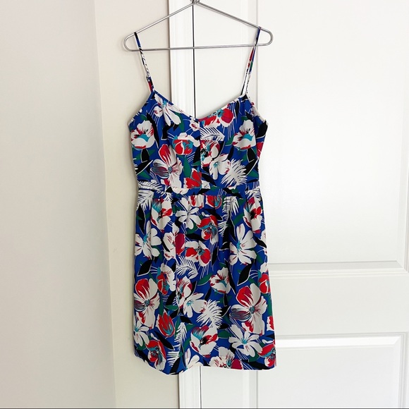 J. Crew Blue Floral Dress - Picture 4 of 9